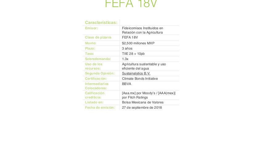 Caso de Estudio - FEFA 18V