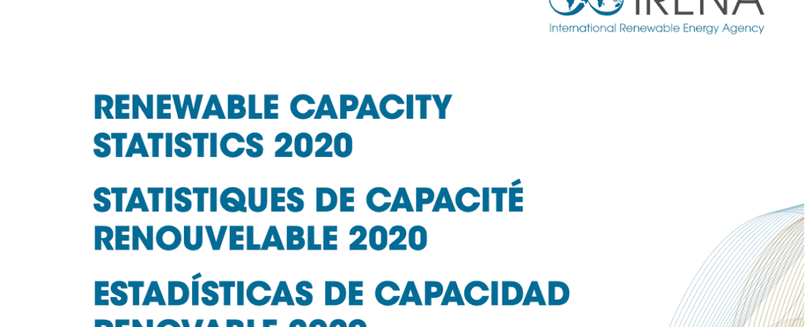 Estadísticas de Capacidad Renovable 2020