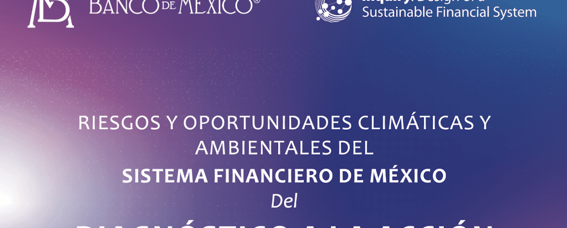 RIESGOS Y OPORTUNIDADES CLIMÁTICAS Y AMBIENTALES DEL SISTEMA FINANCIERO DE MÉXICO